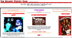 Desktop Screenshot of original.bowerypoetry.com